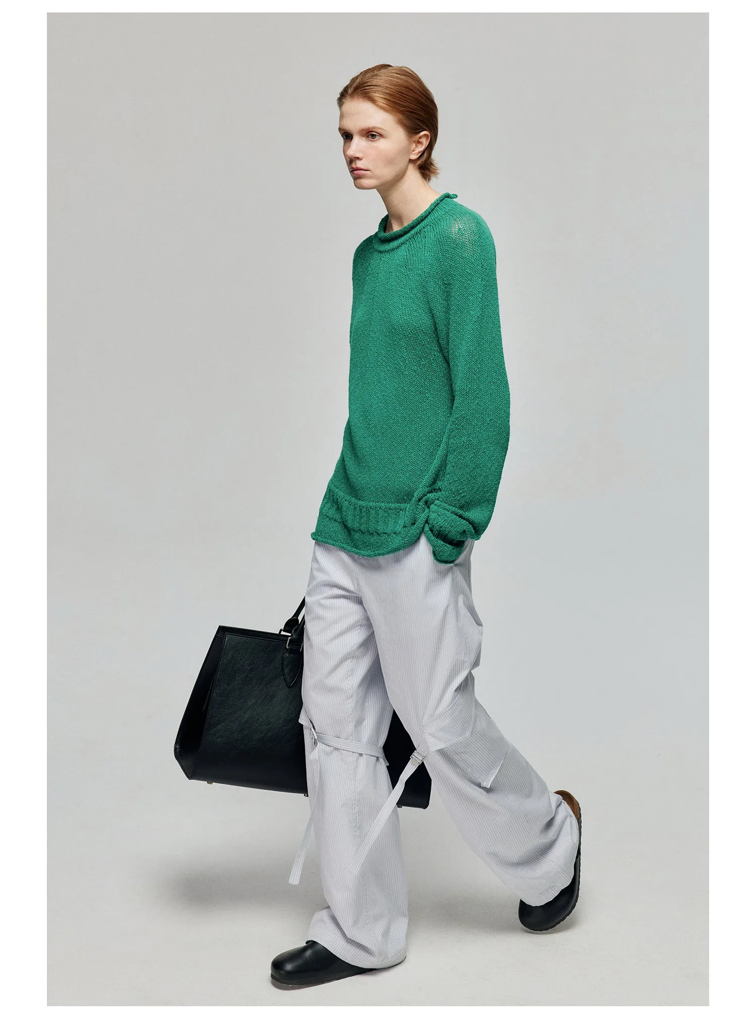 Adjustable strap casual pants