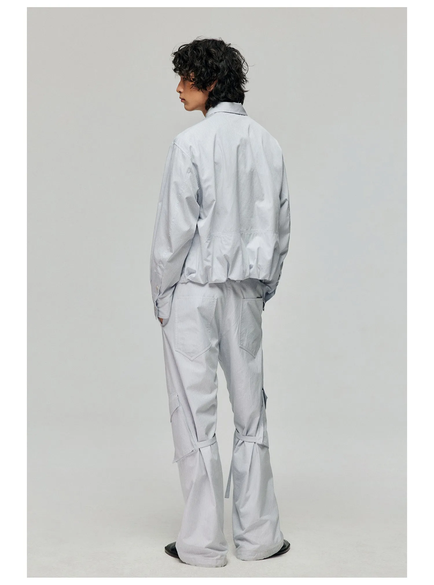Adjustable strap casual pants
