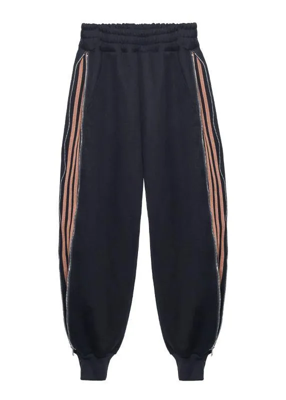 Autumn and winter heavy casual grey sports pants women's loose Harem Pants