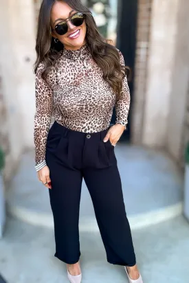 Black High Waisted Airflow Pants