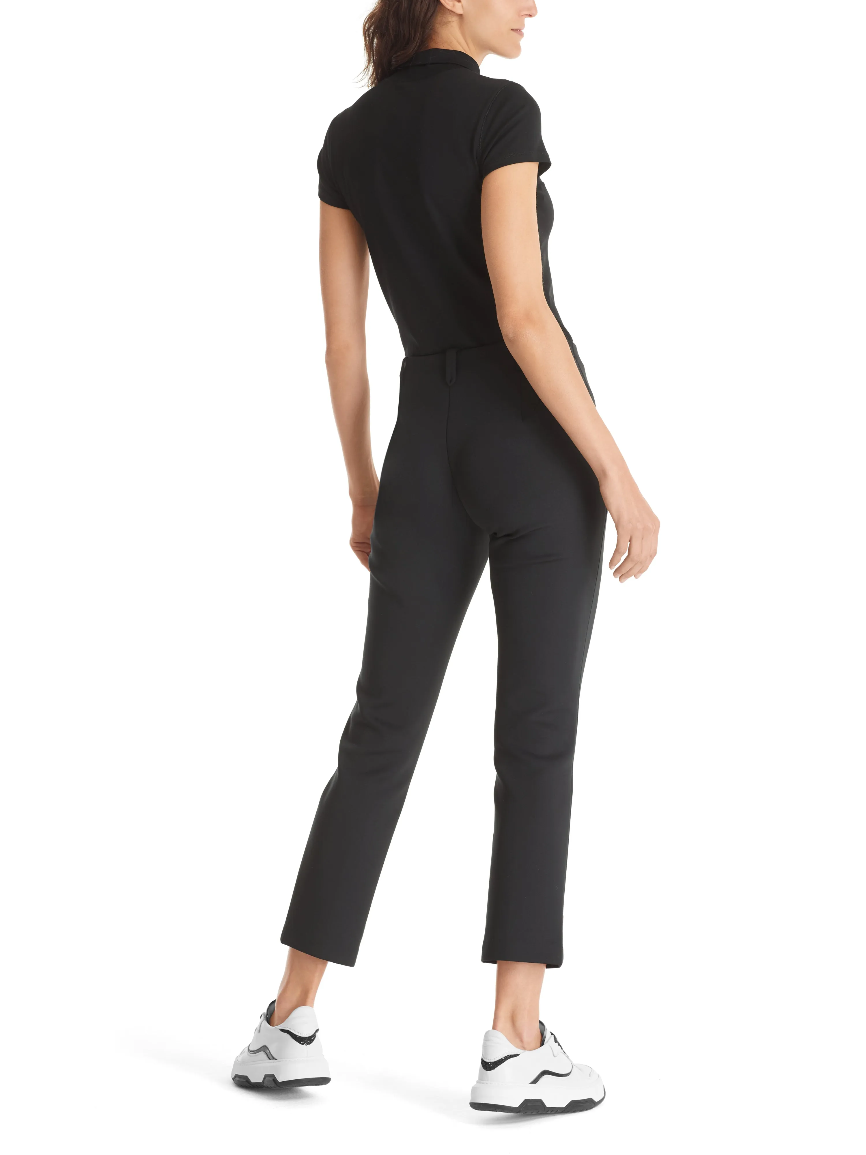 Black Sydney Slim Leg Stretch Pants