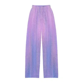 Blue & Purple Metalic - Inovax Kids Pajama Pants