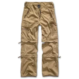 Brandit Savannah Elastic Waist Pants, Beige