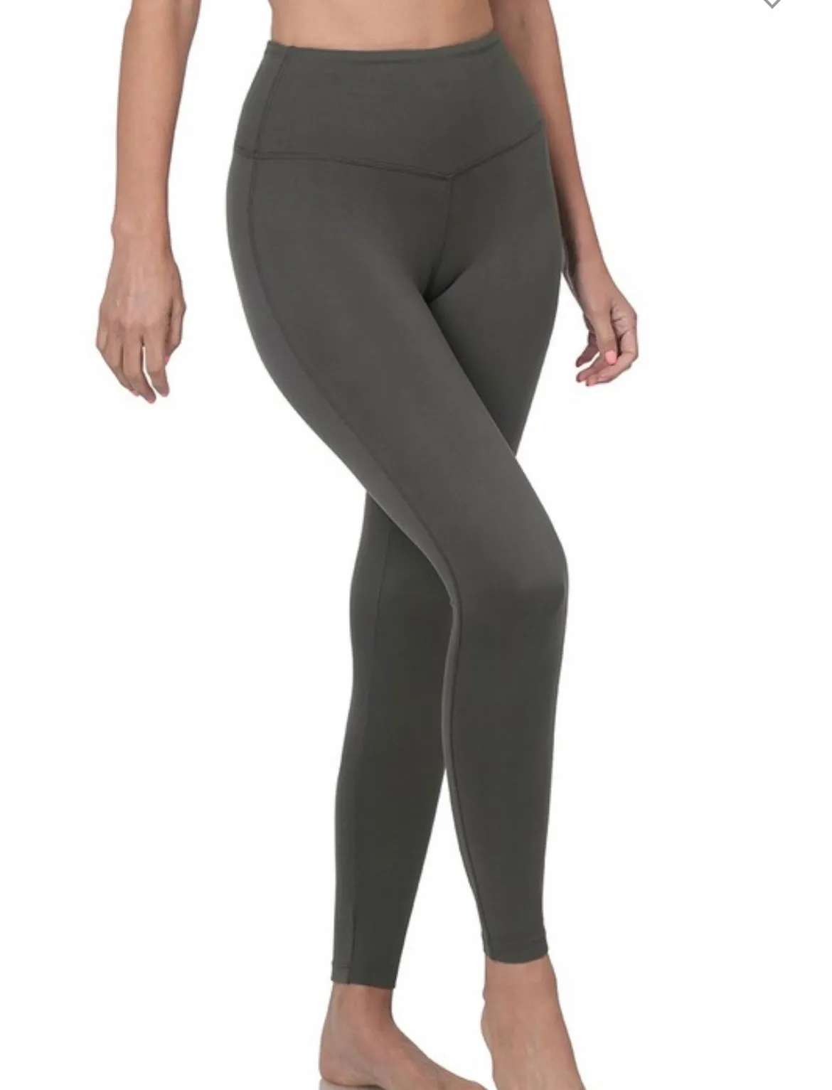 Brushed microfiber leggings