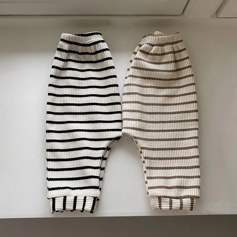 Casual Striped Pants
