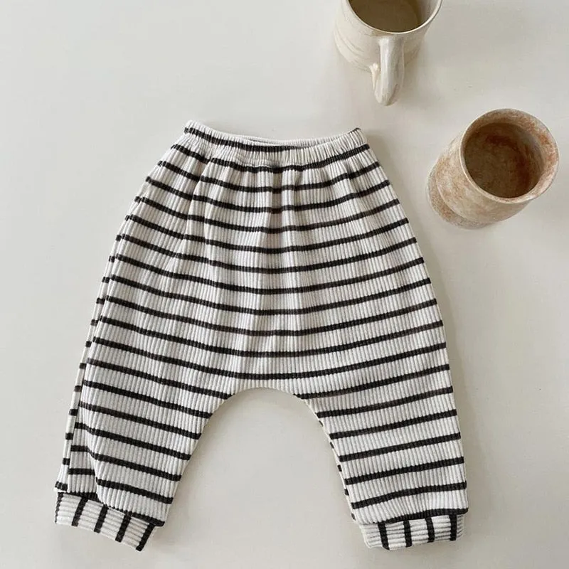 Casual Striped Pants