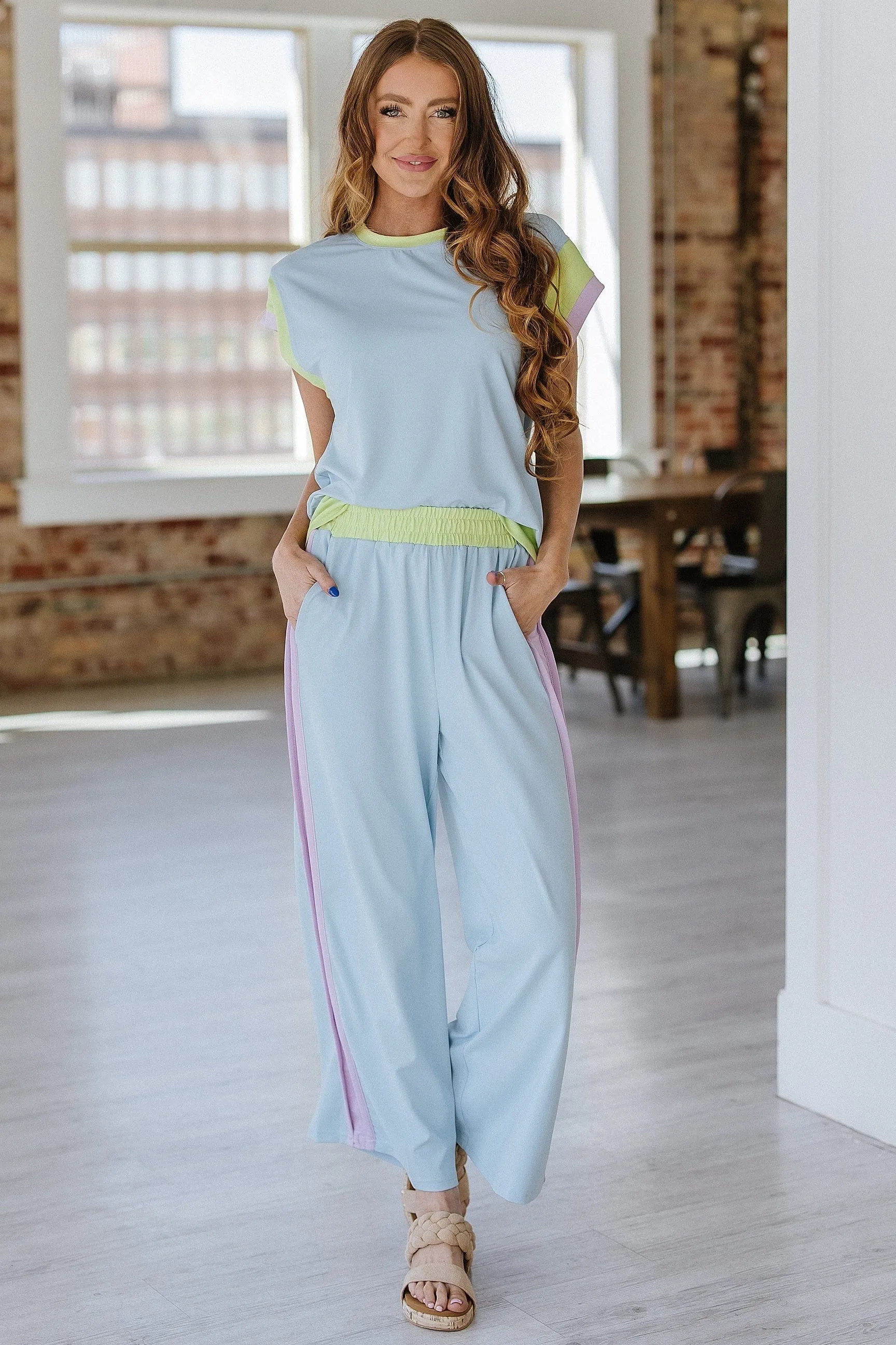 Cece Colorblock Lounge Set | S-2XL