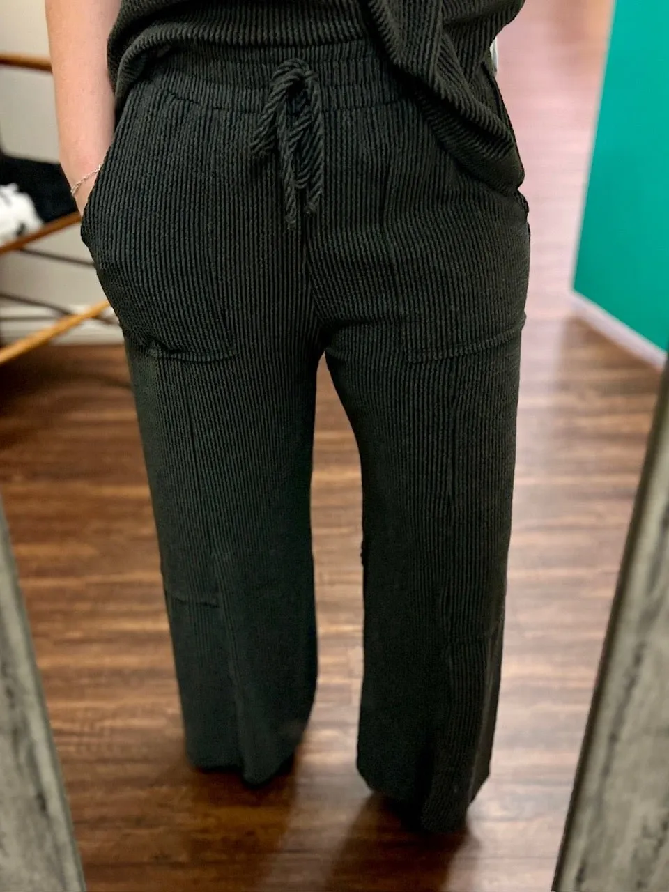 Charcoal Kick Back Lounger Pants