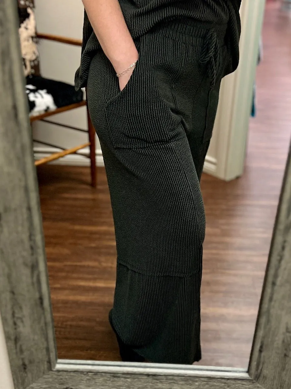 Charcoal Kick Back Lounger Pants