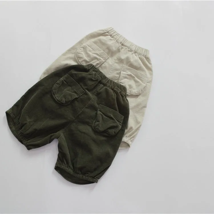 Corduroy Calf-length Trousers