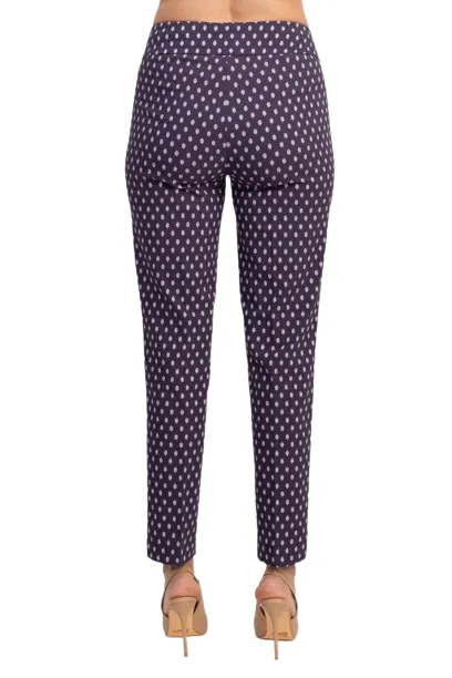 Counterparts Mid Banded Waist Multi Print Stretch Rayon Pants