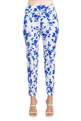 Counterparts Mid Banded Waist Multi Print Stretch Rayon Pants