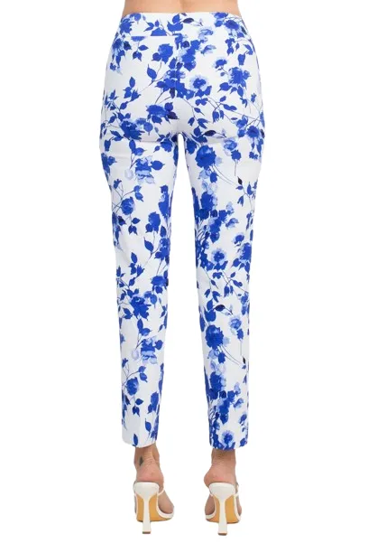 Counterparts Mid Banded Waist Multi Print Stretch Rayon Pants