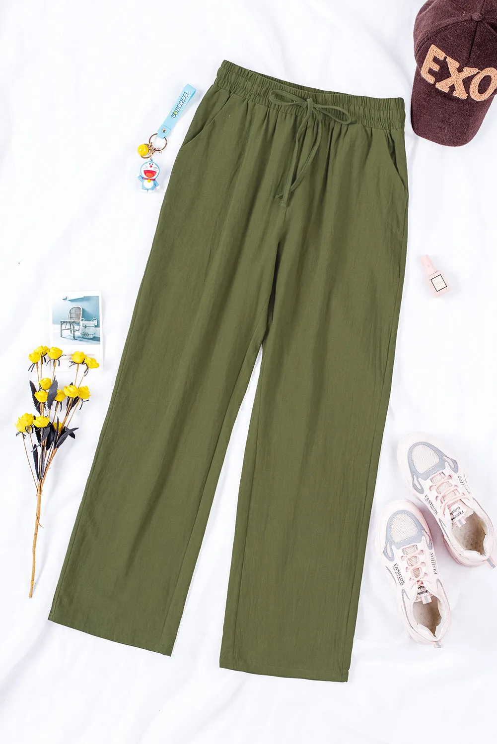 Demi Elastic Waist Pants