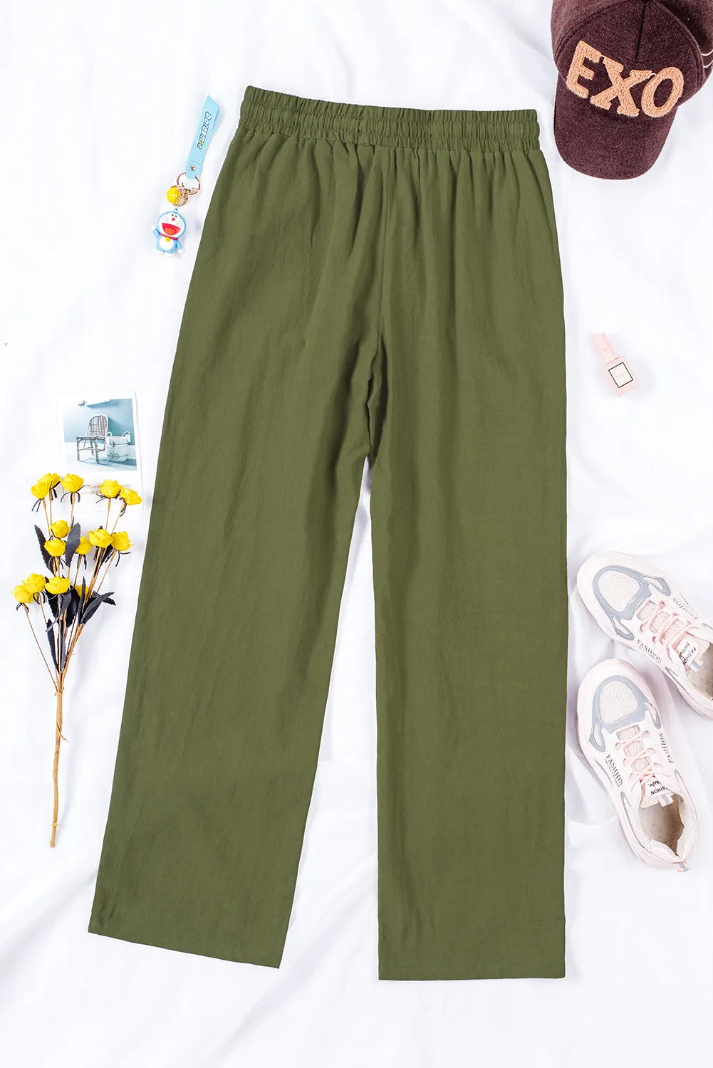 Demi Elastic Waist Pants