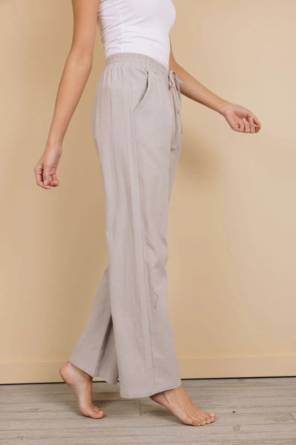 Demi Elastic Waist Pants