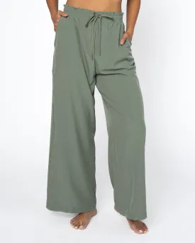 Destination Drawstring Pants (Multi-Length) - Olive - FINAL SALE