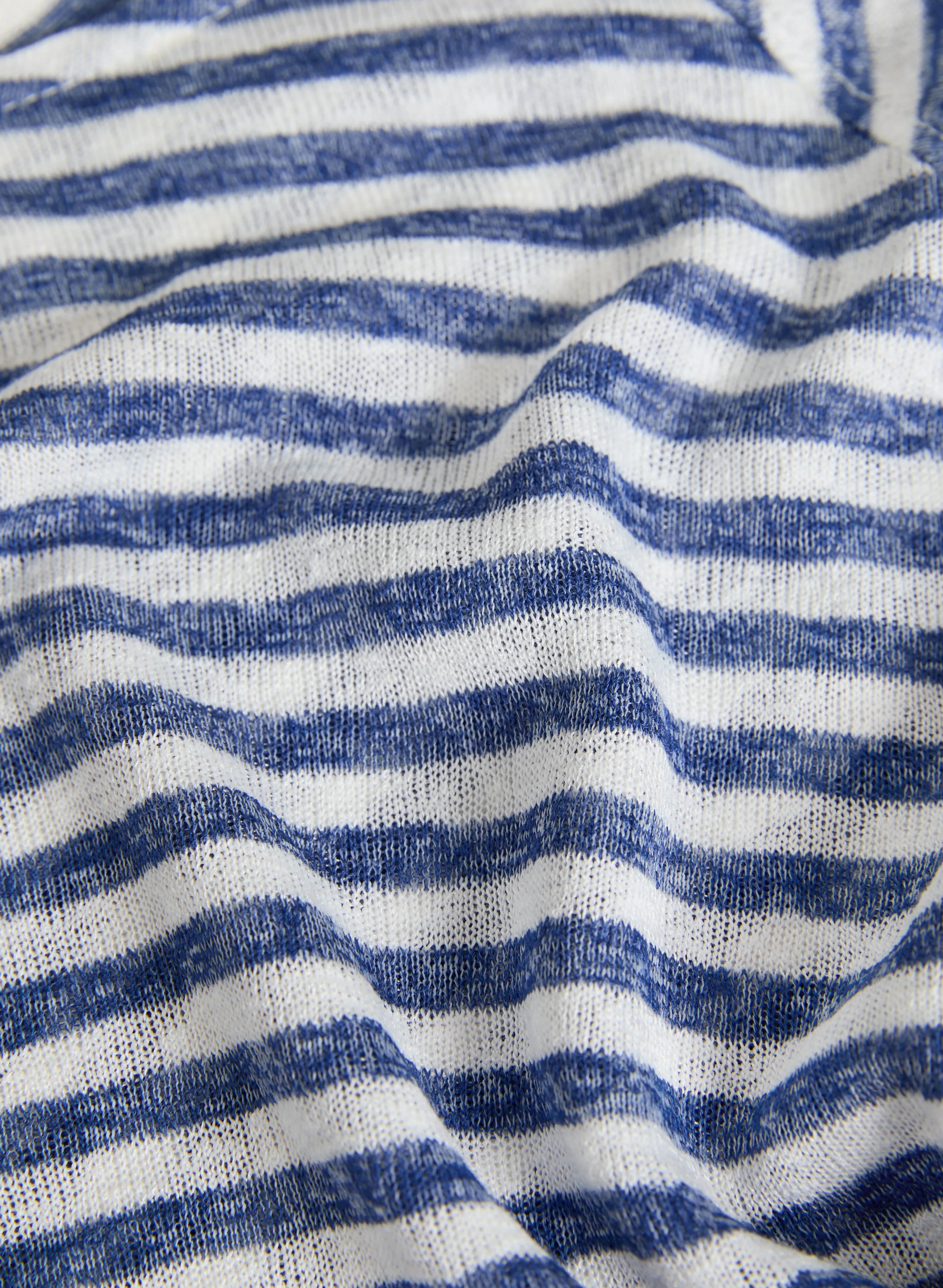 Diagonal Stripe Cap Sleeve Top