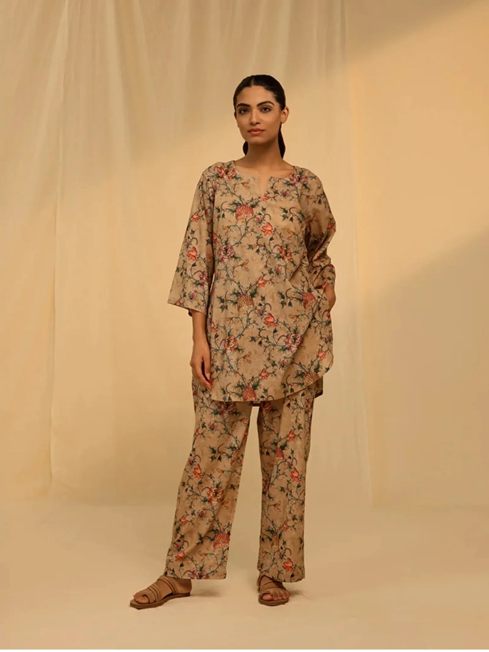 Dusk Cotton Night Suit