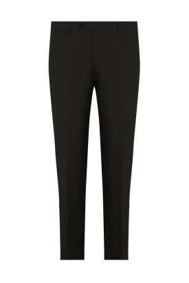 Dynamic Fit Low Waist Unpleated Navy Casual Pants, Brown D.