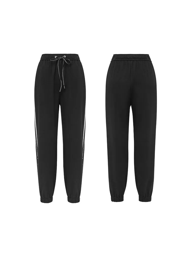 EP YAYING high-waisted tapered pants