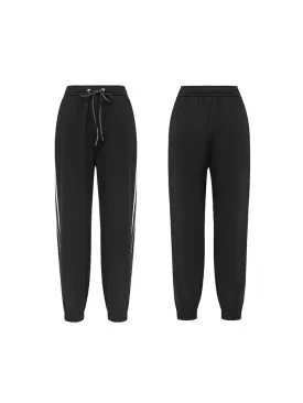 EP YAYING high-waisted tapered pants