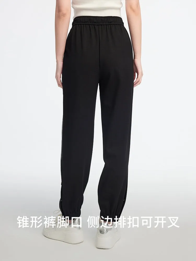EP YAYING high-waisted tapered pants