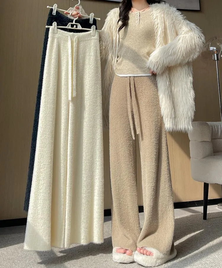 Fashionkova Dania Plush Knit Lounge Pants