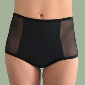 FLUX Hi-Waist Period Pants Full Absorbency - Black