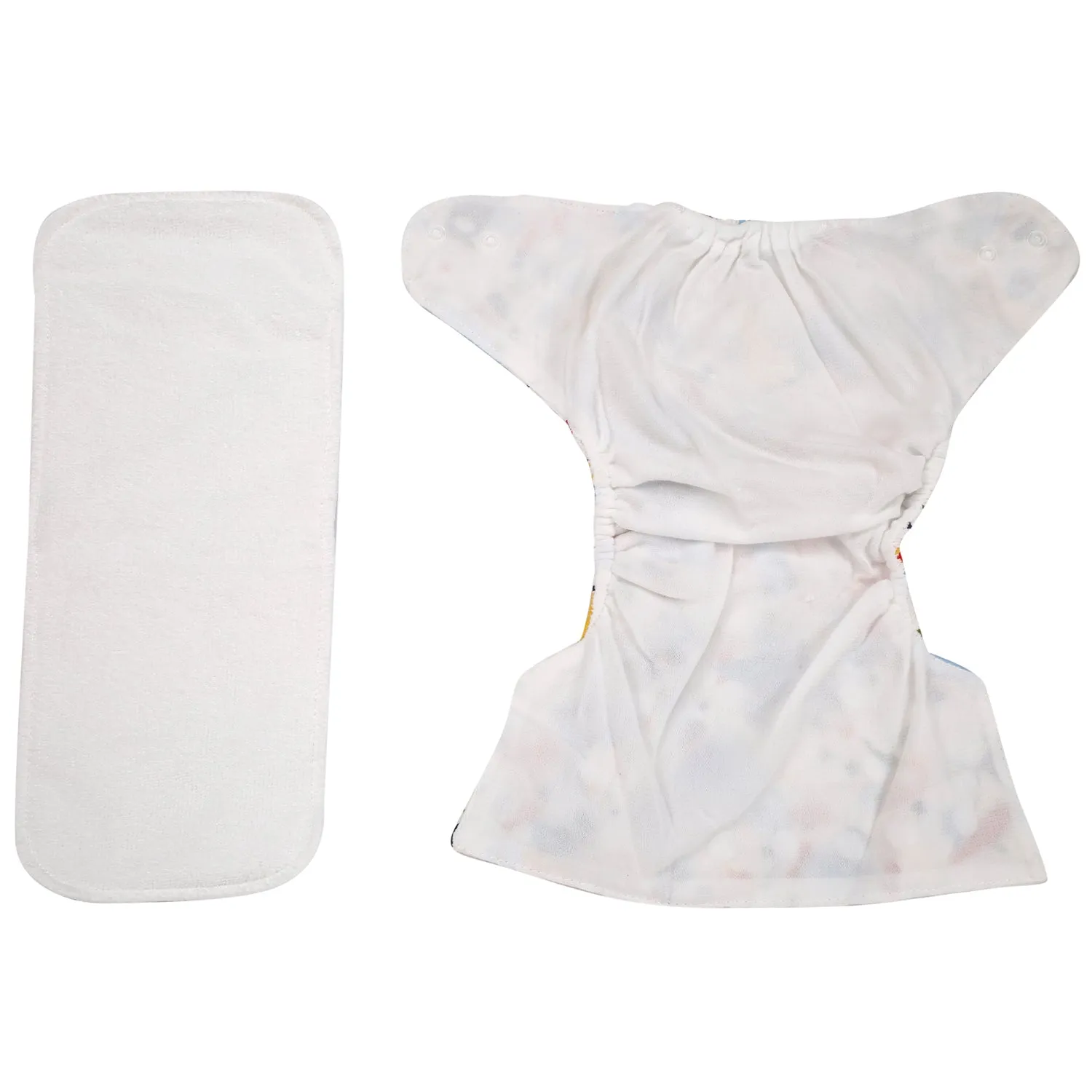 Flying Planes Multicolour Reusable Diaper