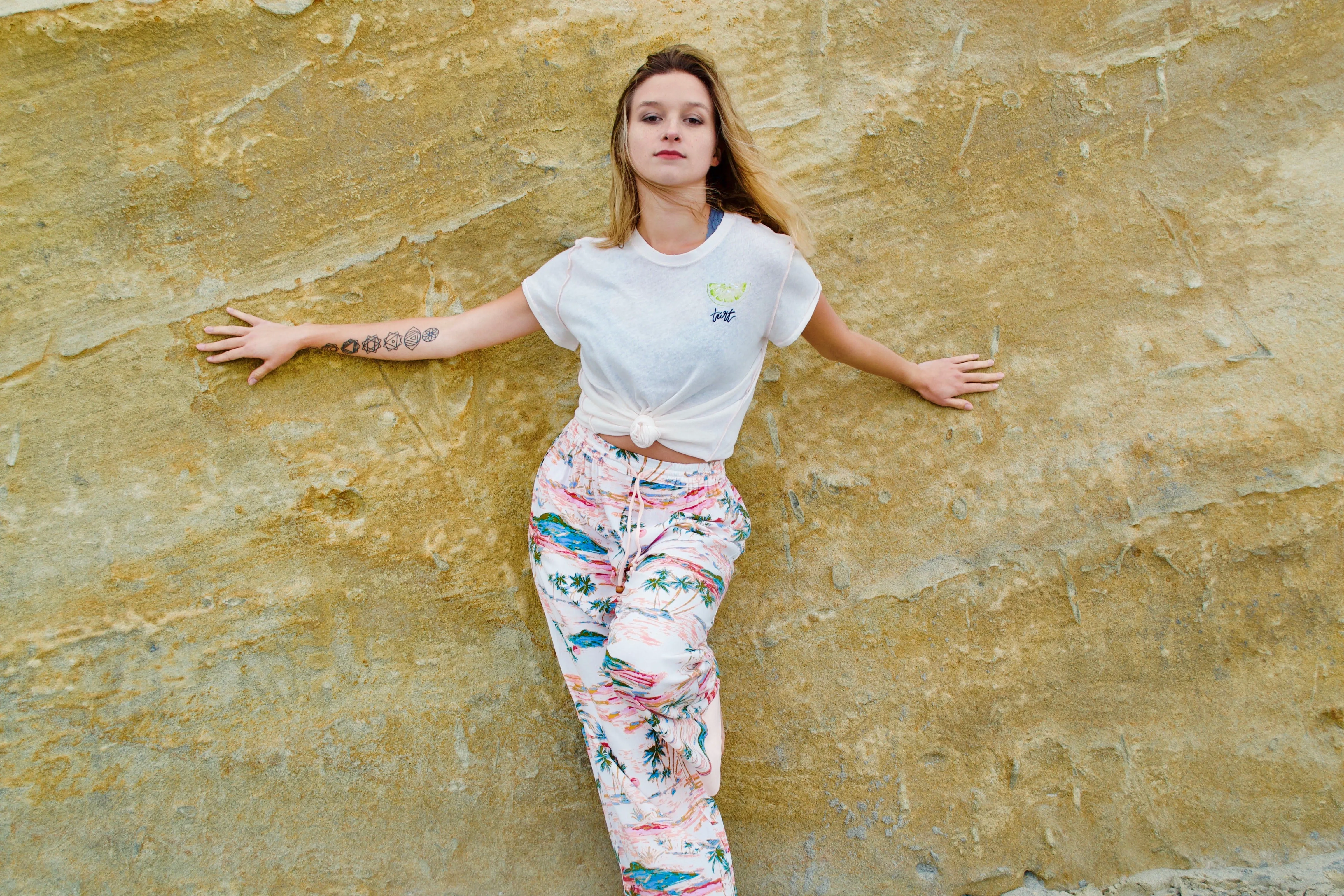FP Ivory Combo Beach Pant
