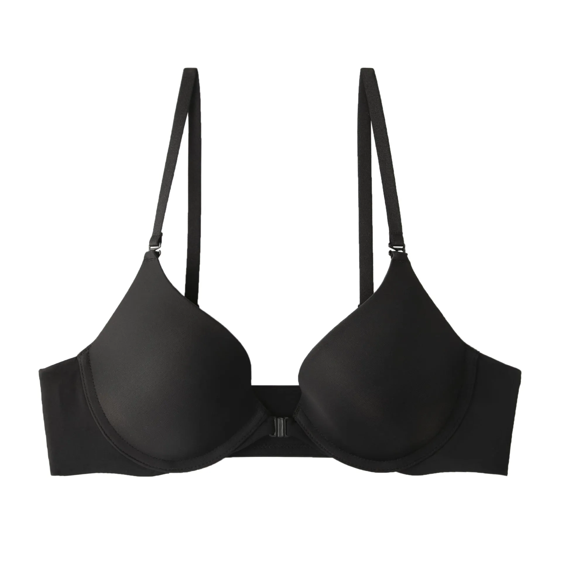 Front buckle underwear women's small chest push-up bra not empty cup ladies uplift anti-sagging bra adjustable bra
