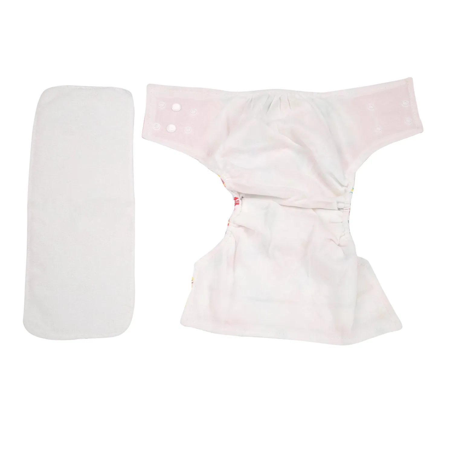 Fruity Fun Pink And Multicolour Reusable Diaper