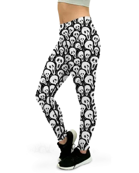 Ghost Face Yoga Pants