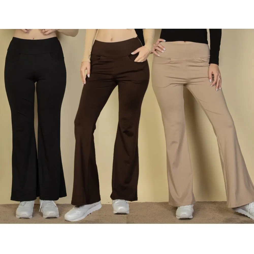 High Waisted Flare Pants