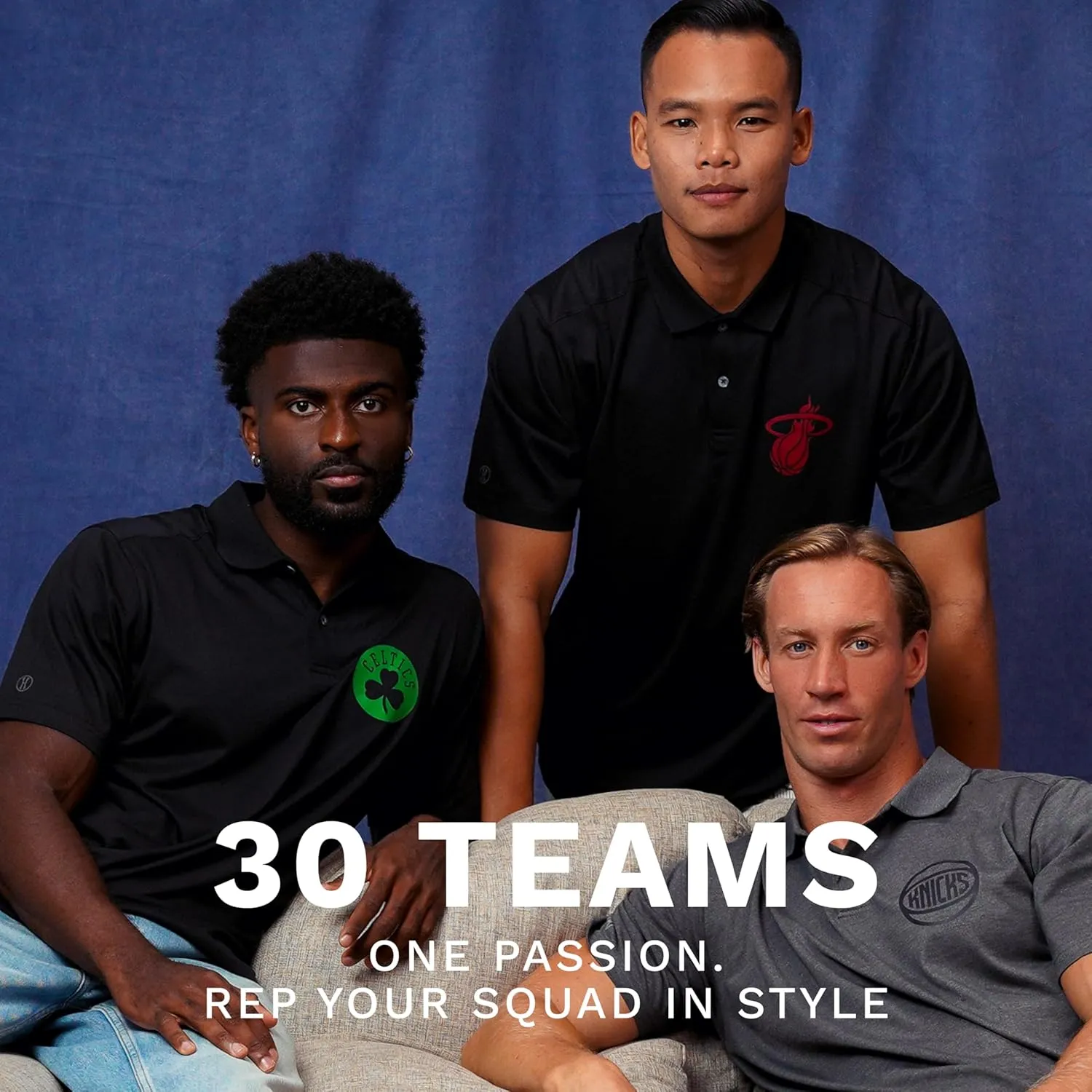 Holloway NBA Repreve Eco Polo - Sustainable Moisture-Wicking Shirt for Activewear & Casual Wear