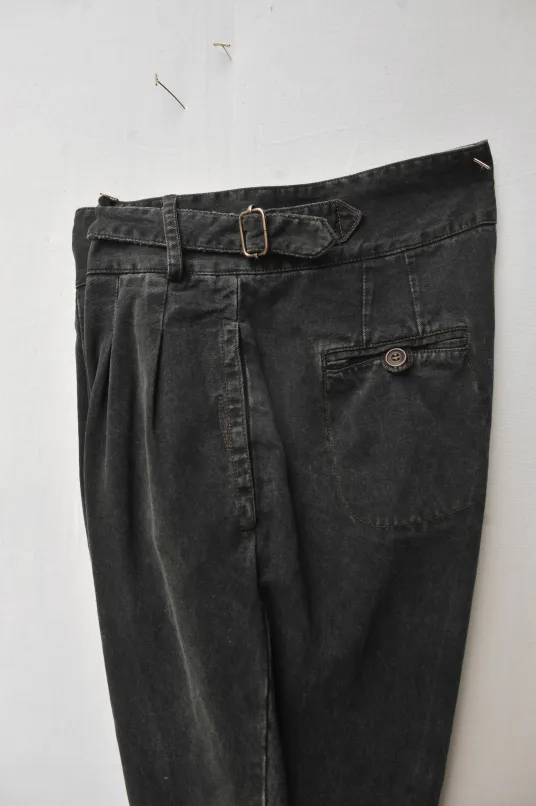 Isa Belted Pants - Ultra Soft Denim - M