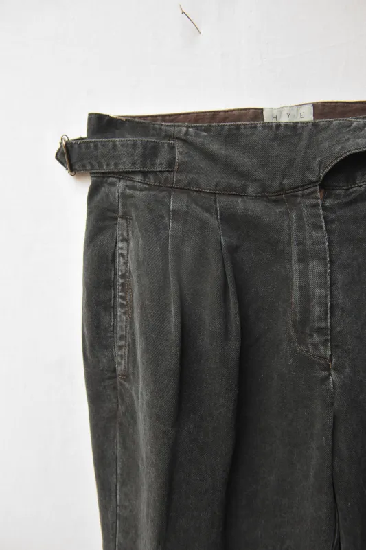 Isa Belted Pants - Ultra Soft Denim - M