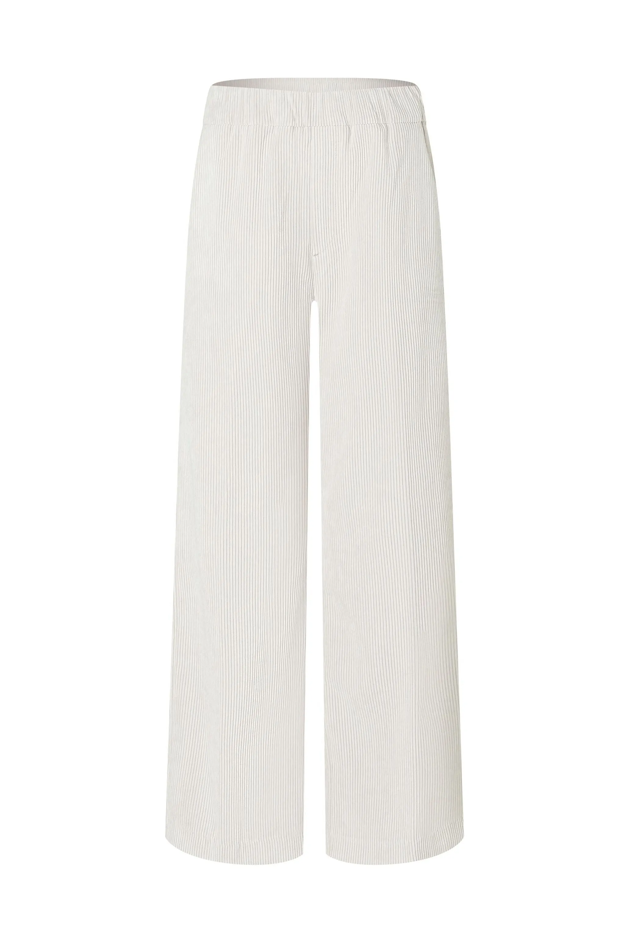 Mac Jeans Chiara Cropped Wide Leg Pull On Pants 3045-0410 | 012 White Sand