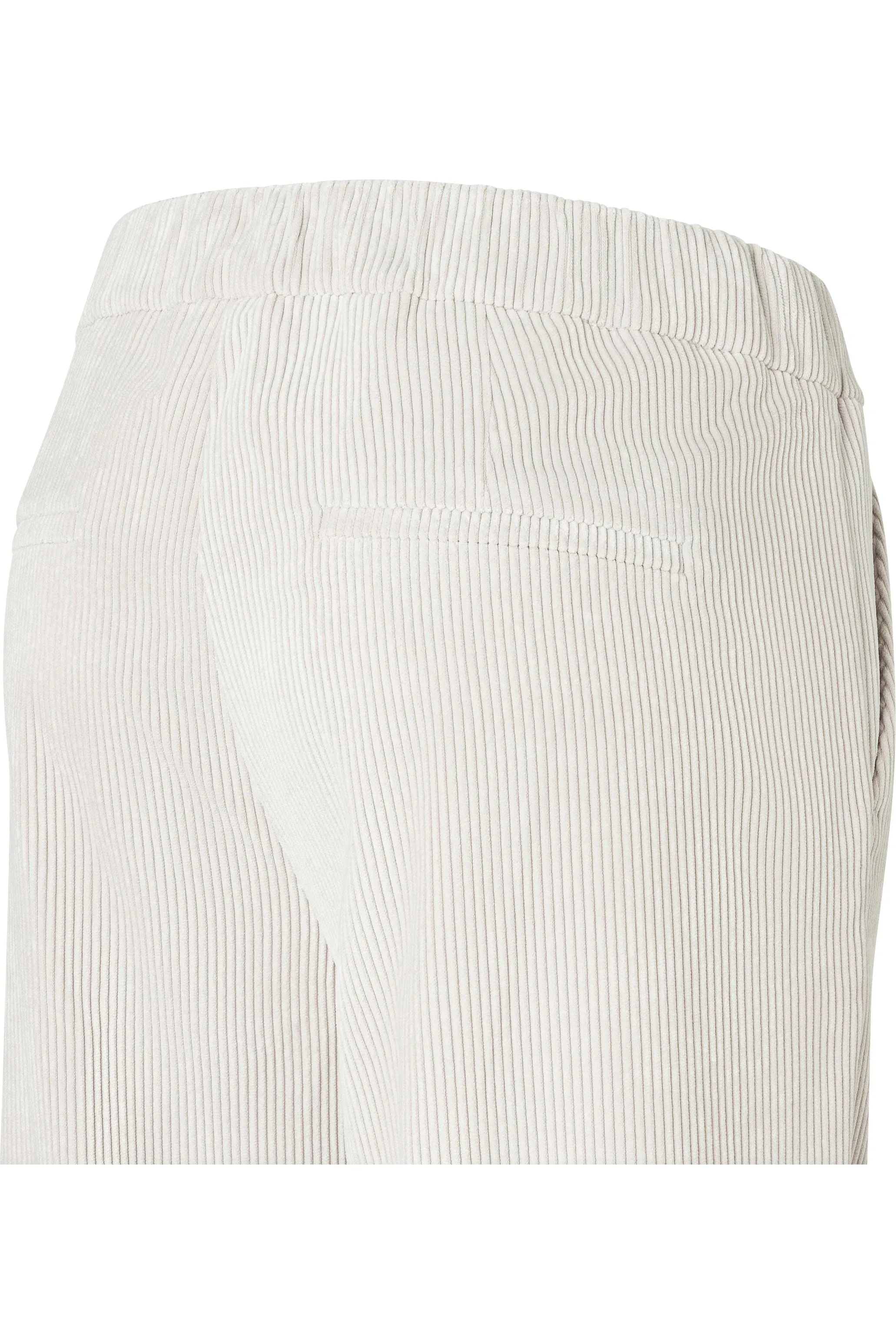 Mac Jeans Chiara Cropped Wide Leg Pull On Pants 3045-0410 | 012 White Sand