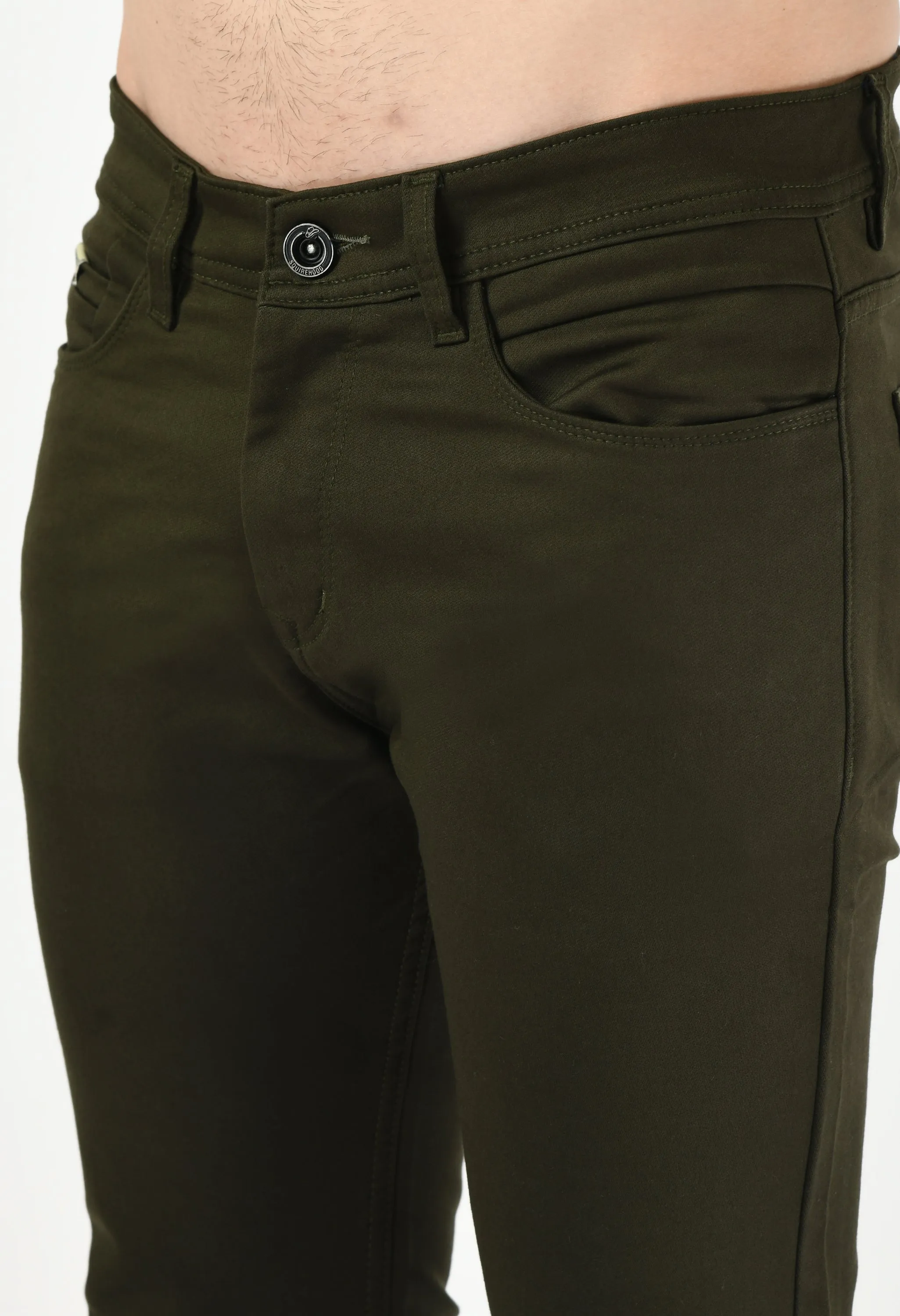 Men's Straight Fit Casual Trouser