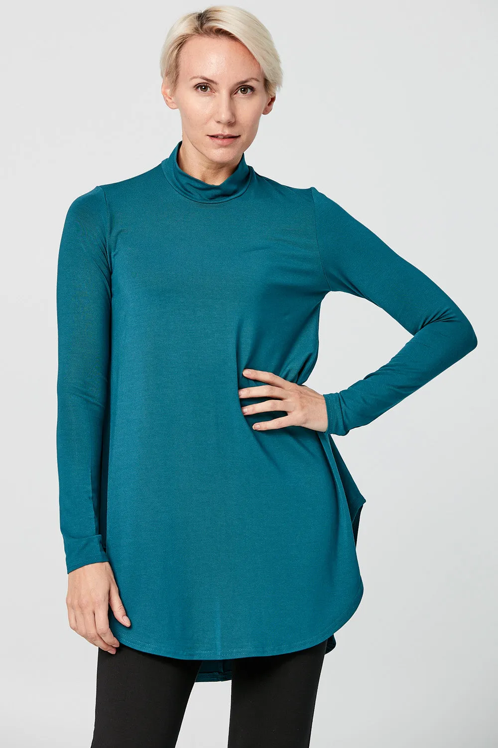 Mock Neck Lauren Top