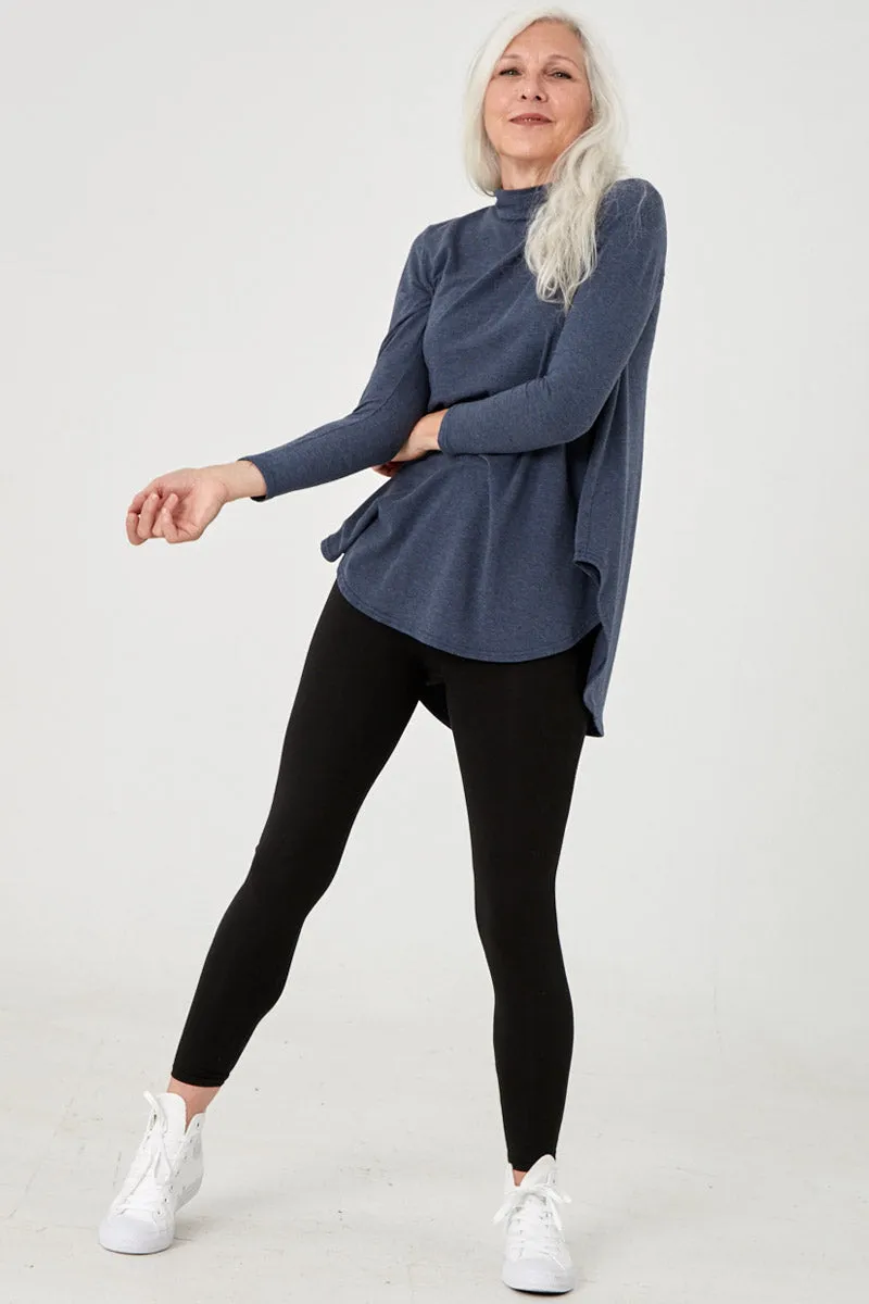 Mock Neck Lauren Top
