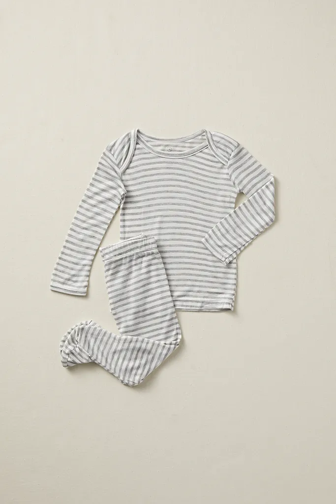 Natural   Grey Stripe Sleeper