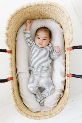 Natural   Grey Stripe Sleeper