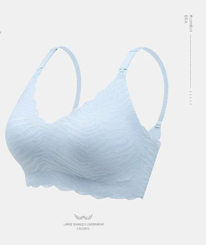 Nursing bra, plus size, pregnancy push-up, postpartum breastfeeding bra, special bra for pregnant women, anti-sagging summer
