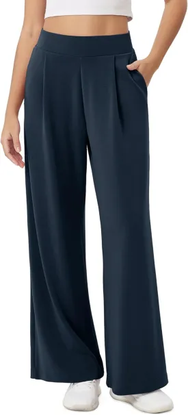 ODODOS Modal Soft Wide Leg Pants for Women High Waist Casual Relaxed Pants with Pockets-27/29"/ 31" Inseam ODODOS Modal Soft Wide Leg Pants for Women High Waist Casual Relaxed Pants with Pockets-27/29"/ 31" Inseam