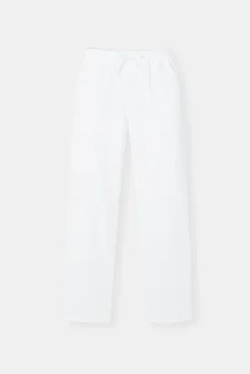 Old Money Cotton & Linen Blend Drawstring Pants