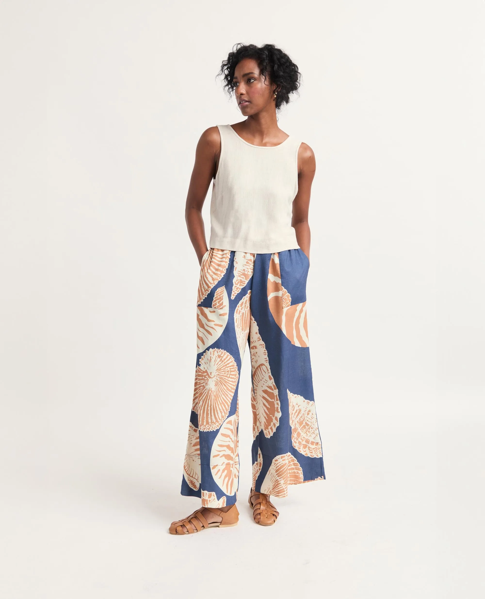 Oshun Pants | Relaxed Fit Wide Length Pants