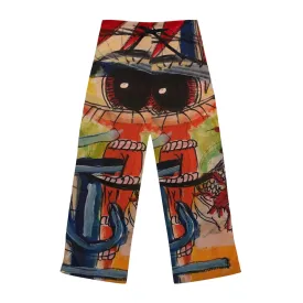 Pajama Pants AL BLUE DESIGNED ART